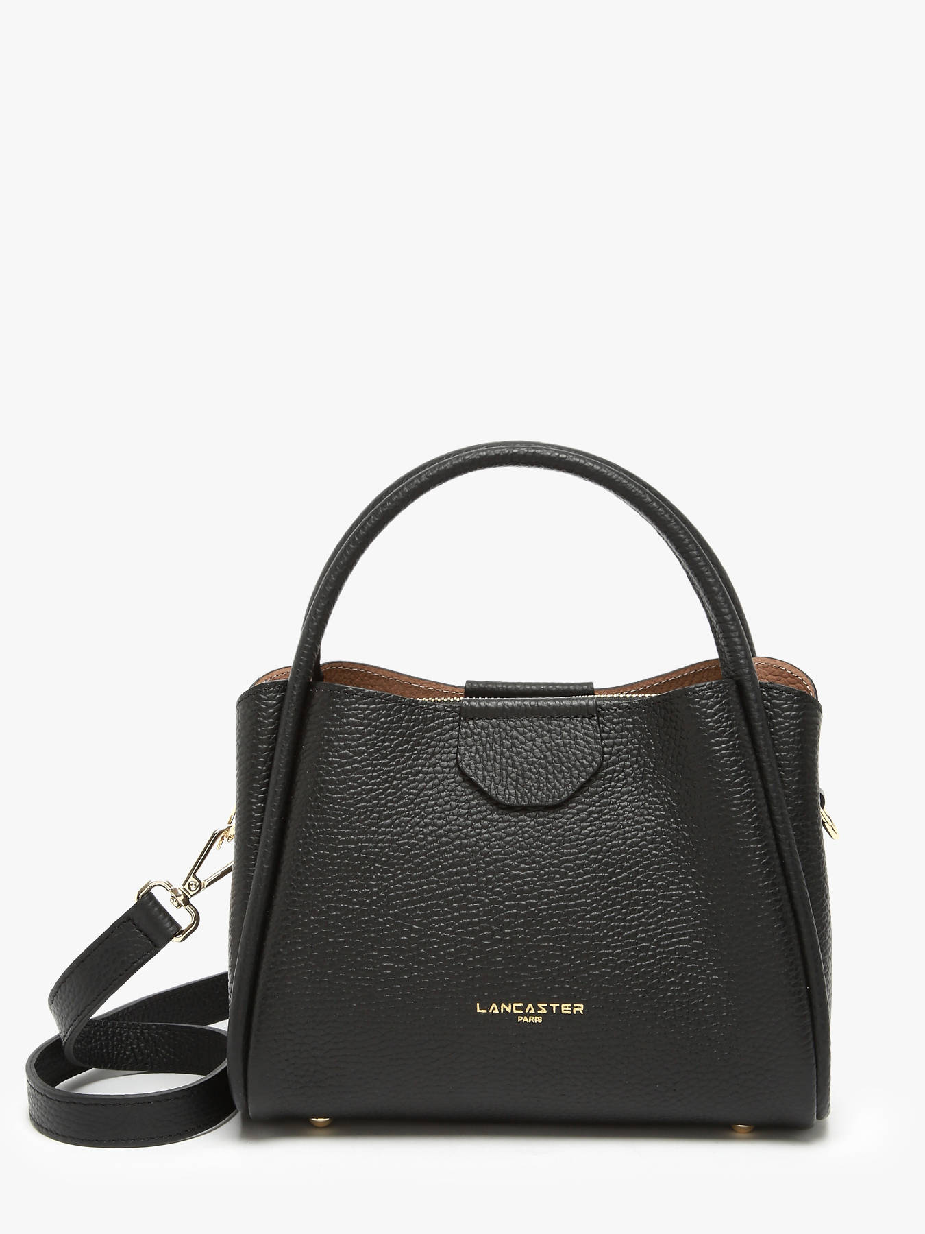 sac  main Ida double cuir LANCASTER