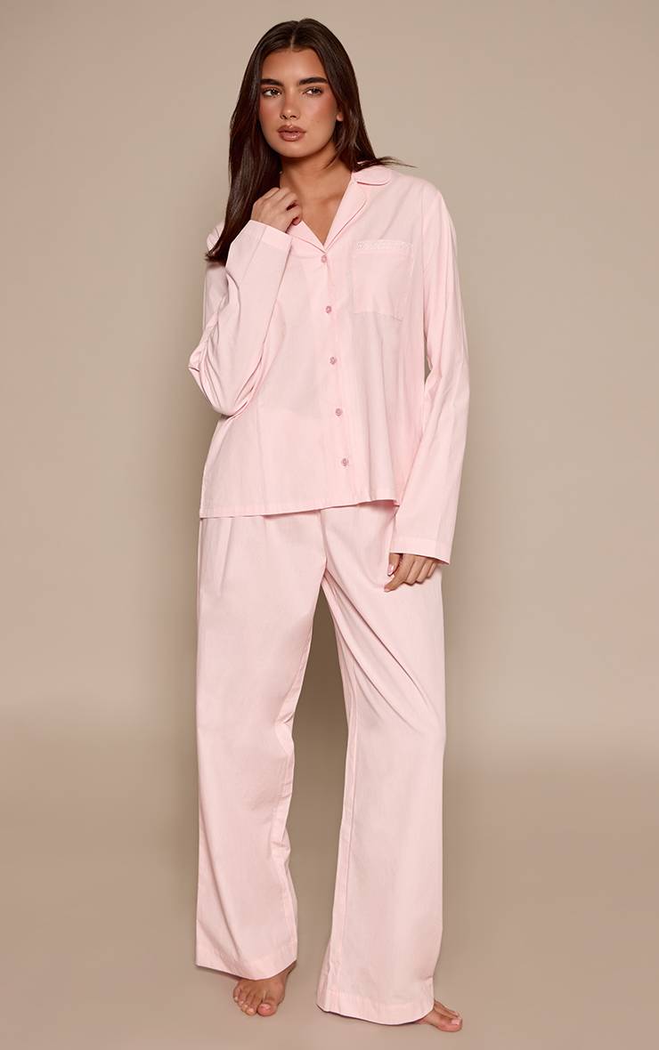 Rose Bébé Pyjama Boutonné Sleepover Club À Contrastes