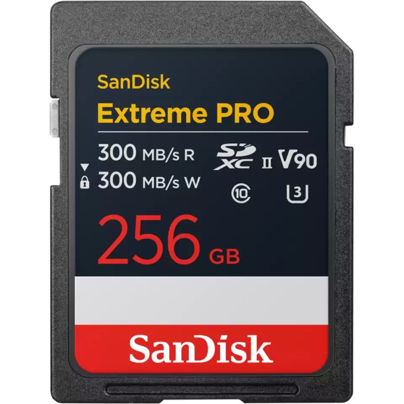 SanDisk Extreme PRO 256 Go SDXC UHS-II Classe 10