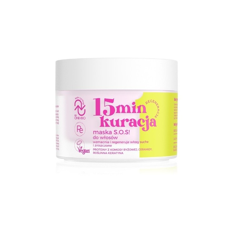 OnlyBio Hair Cycling Regeneration 15-minütige Behandlung SOS-Maske! für Haare 280 ml