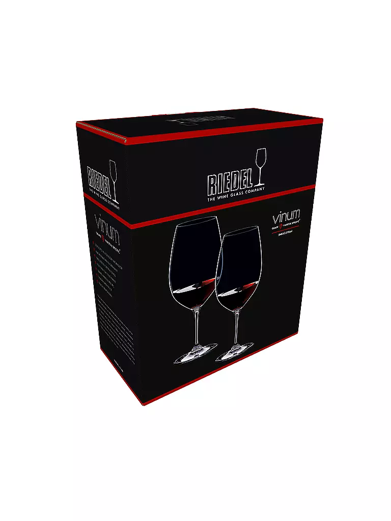 RIEDEL Rotweinglas 2er Set VINUM Syrah / Shiraz  transparent