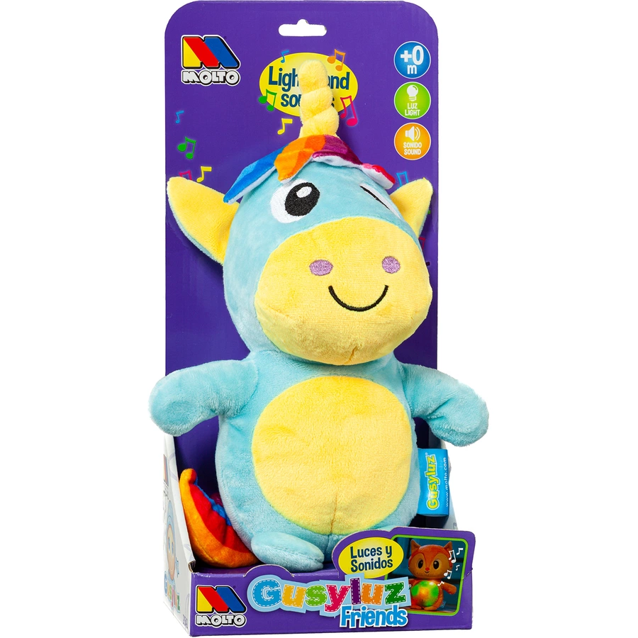 MOLTO Plüschfigur Einhorn mit Sound