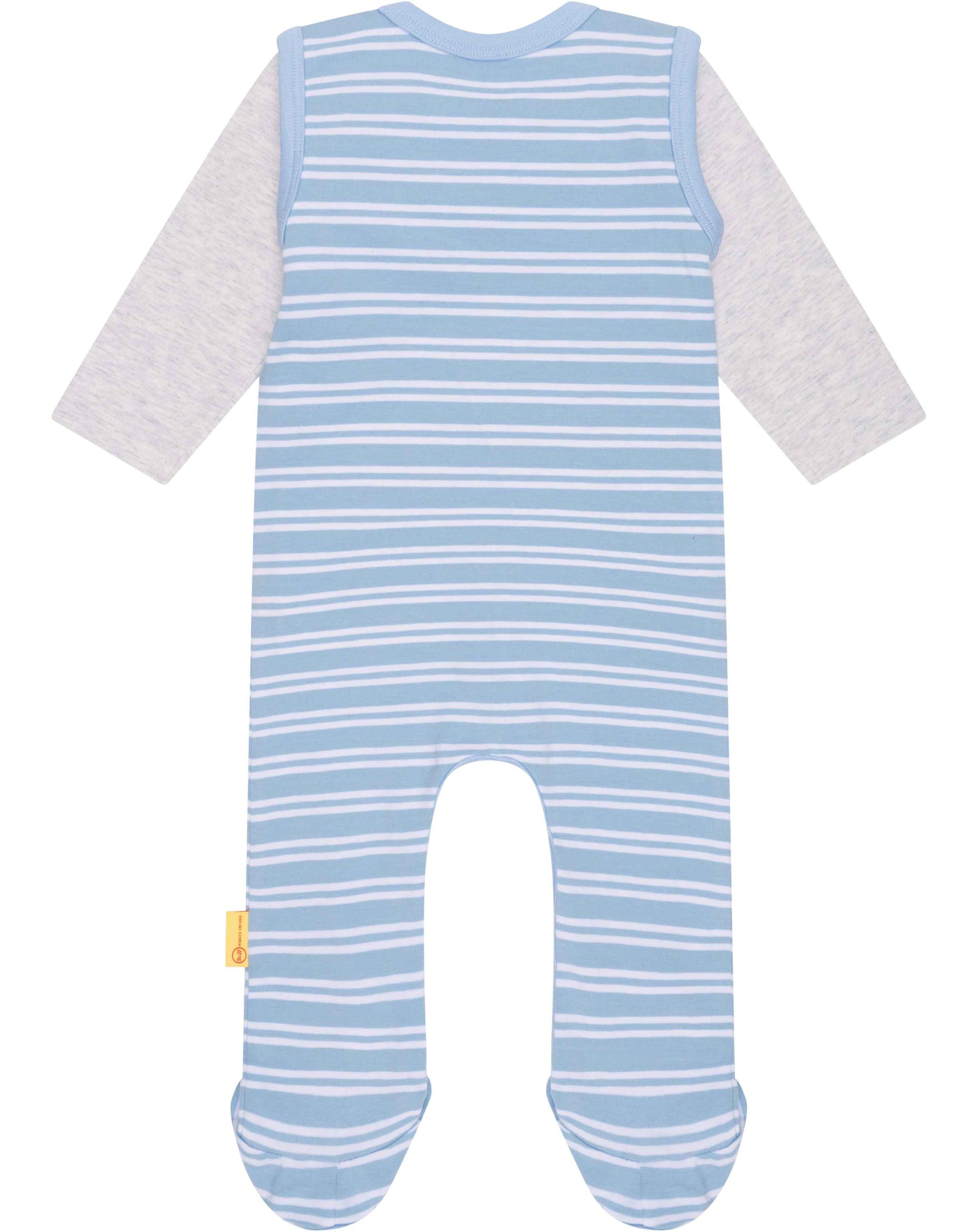 Strampler IMRE mit Langarmshirt in chambray blue