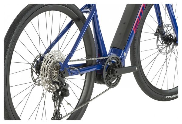 Vélo Fitness Électrique BMC Alpenchallenge AMP AL One Shimano Deore 11V 625 Wh 700 mm Bleu Ultramarine