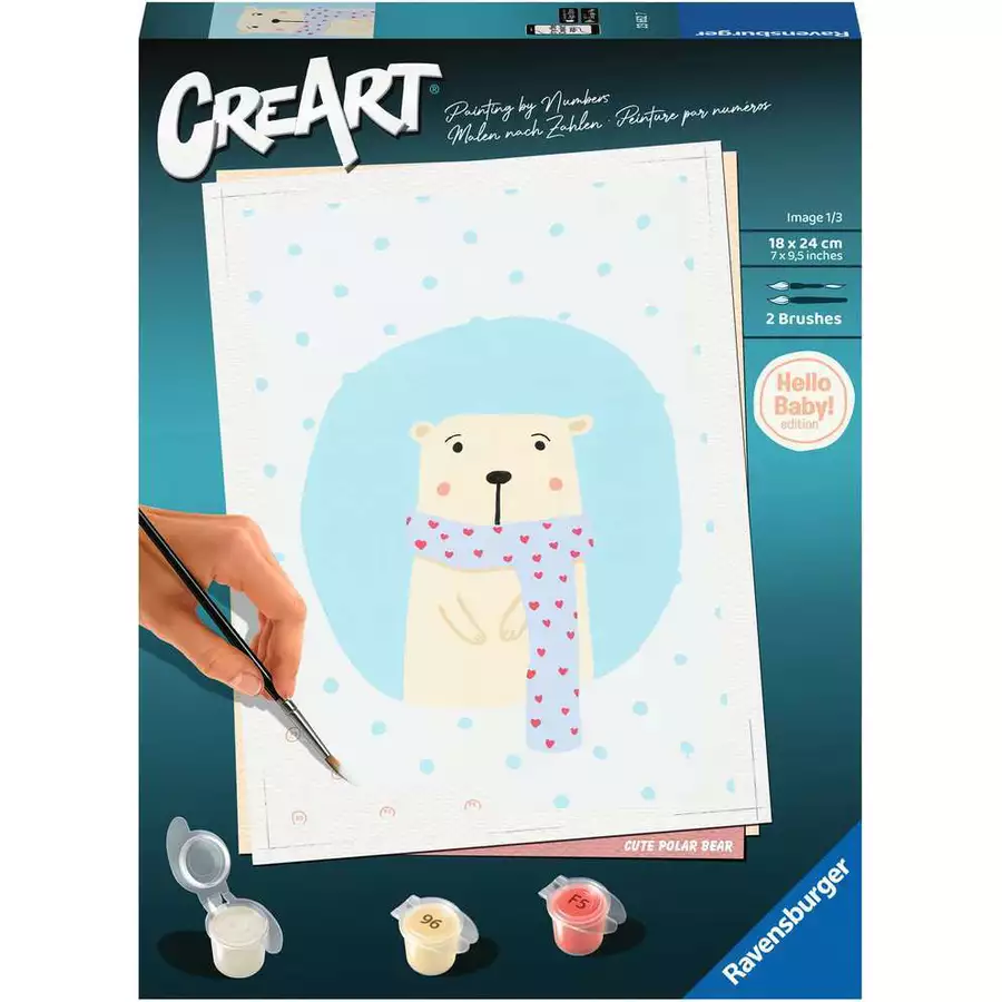 Ravensburger Hello Baby: Cute Polar Bear bunt
