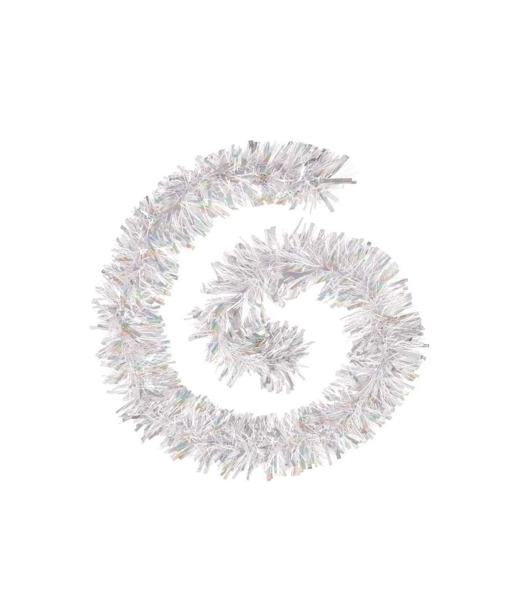 Paris Prix - Guirlande De Noël la Maison 200cm Blanc Irisé
