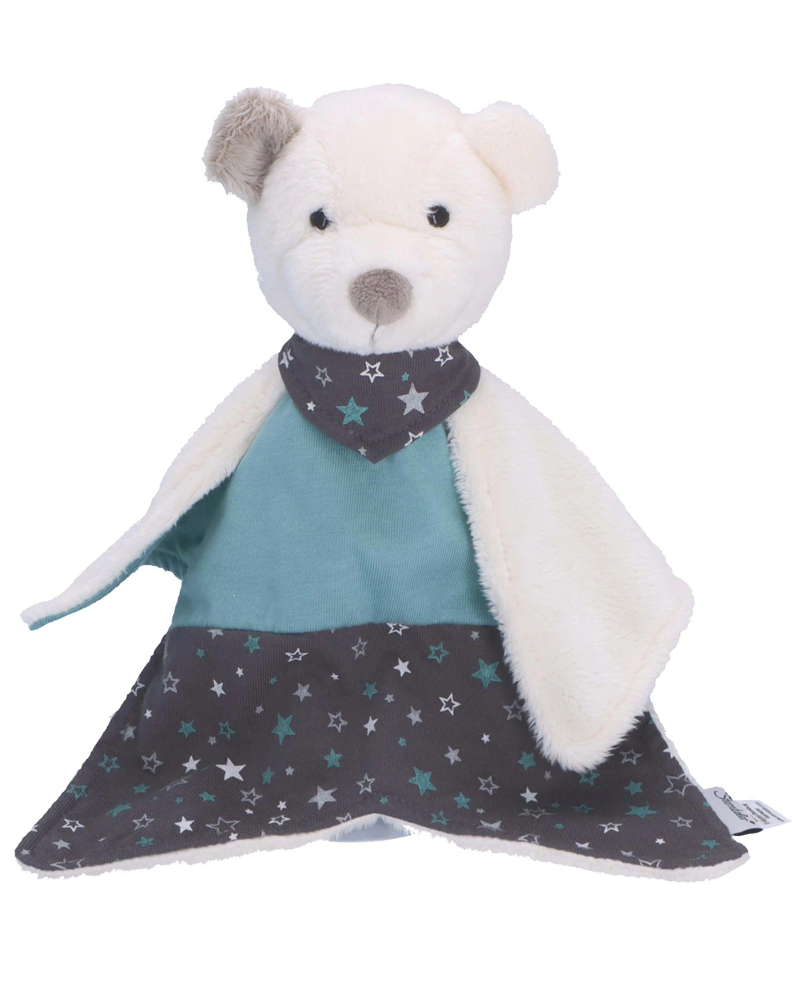 Schmusetuch ELIA EISBÄR (32cm) in eisengrau