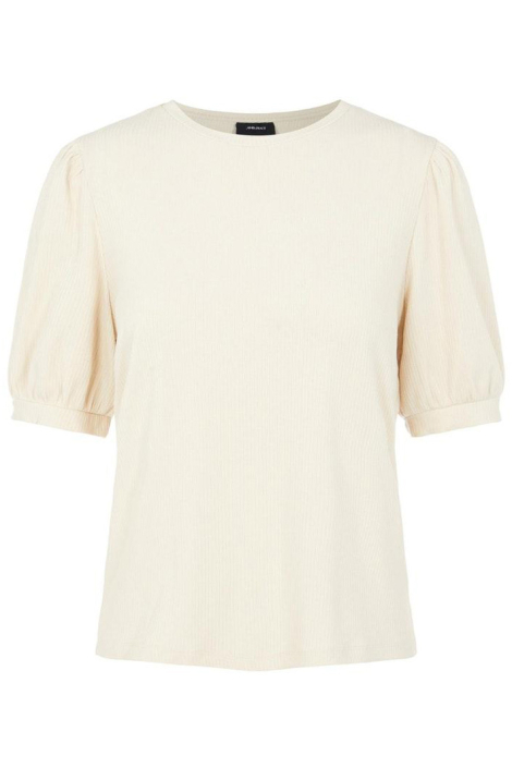 Object ecru dames t-shirt