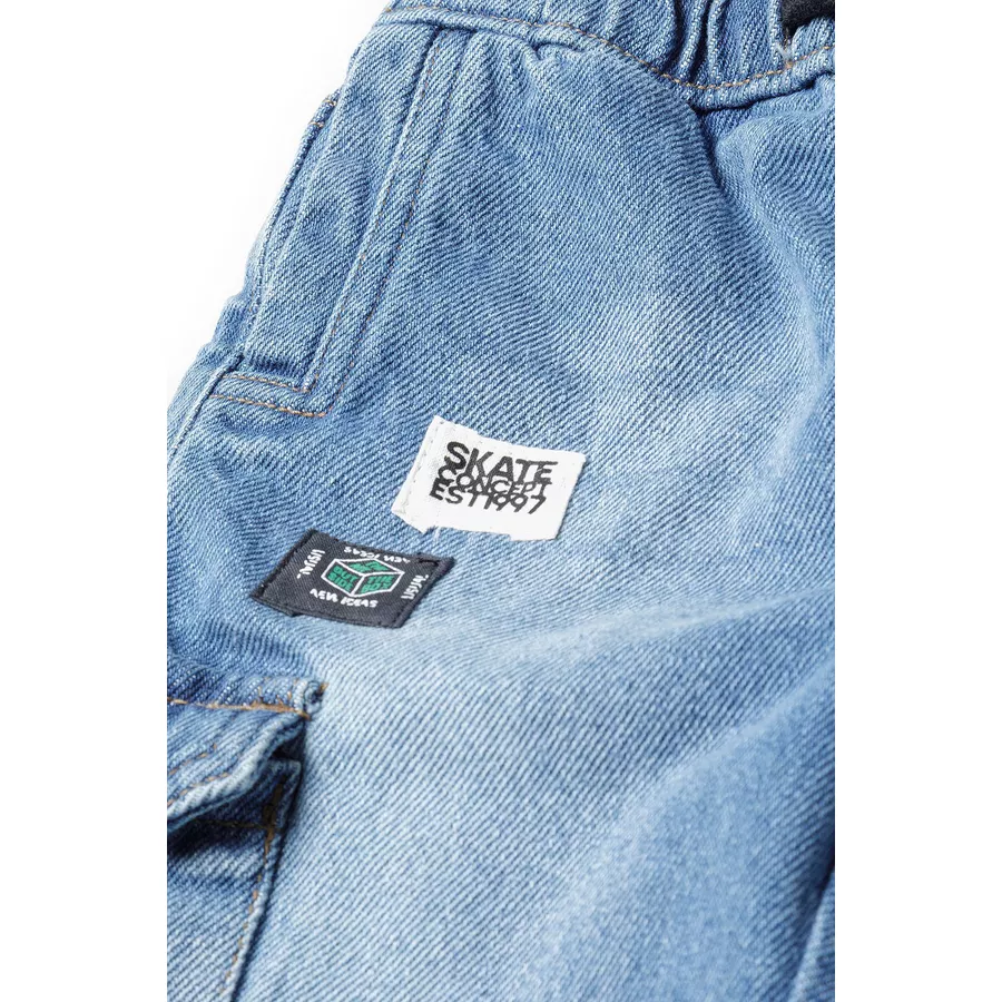 MINOTI Jeanscargohose Denim-Blau