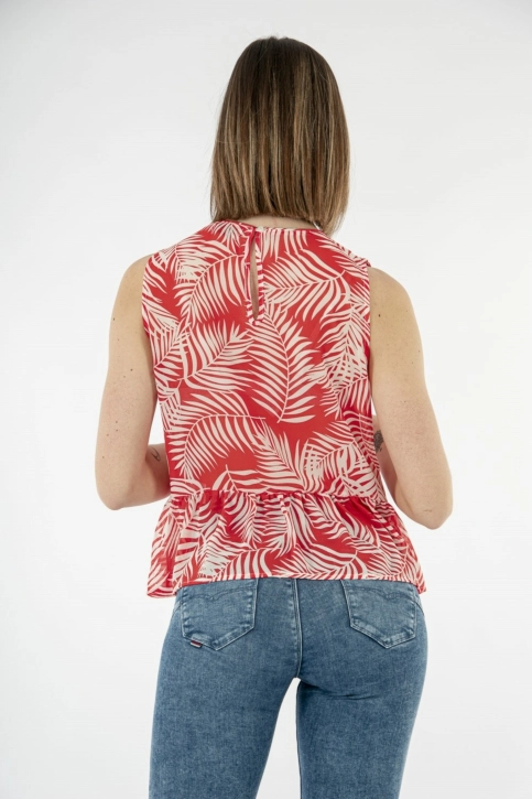 débardeurs molly bracken la436be21 jungle red orange