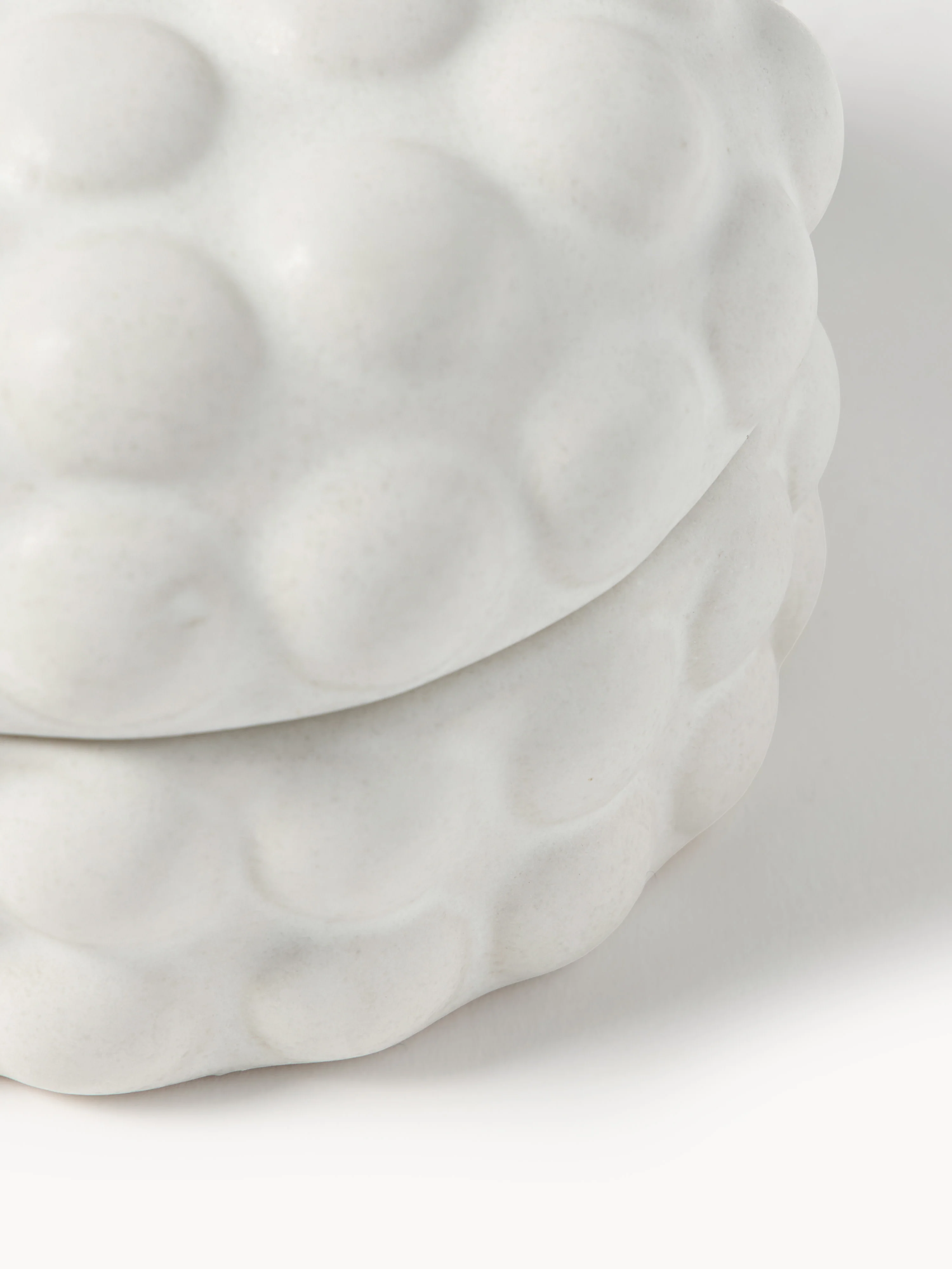 Decoratieve opbergdoos Bob van keramiek met deksel