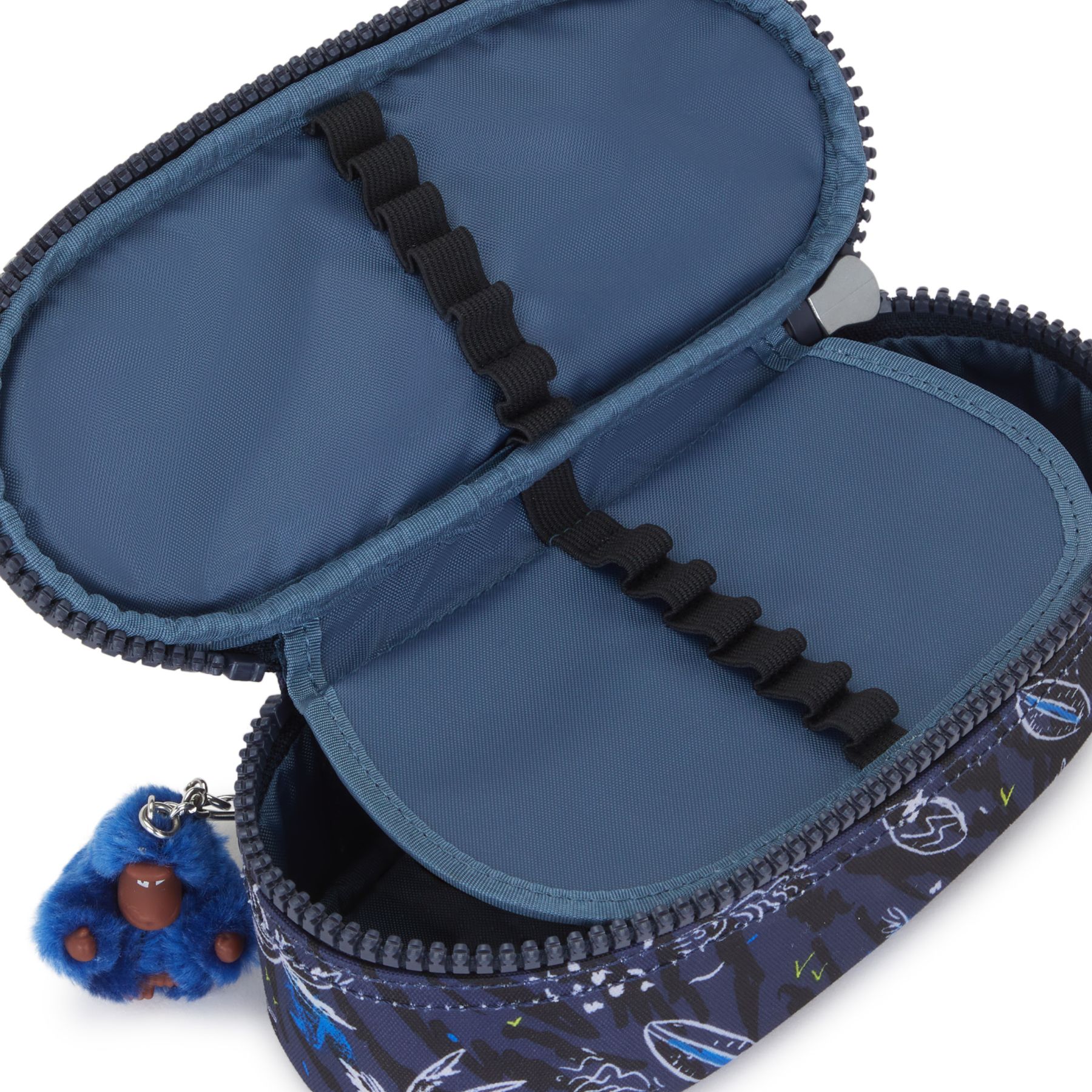 DUOBOX Trousse zippée moyenne à imprimé - Surf Sea Print
