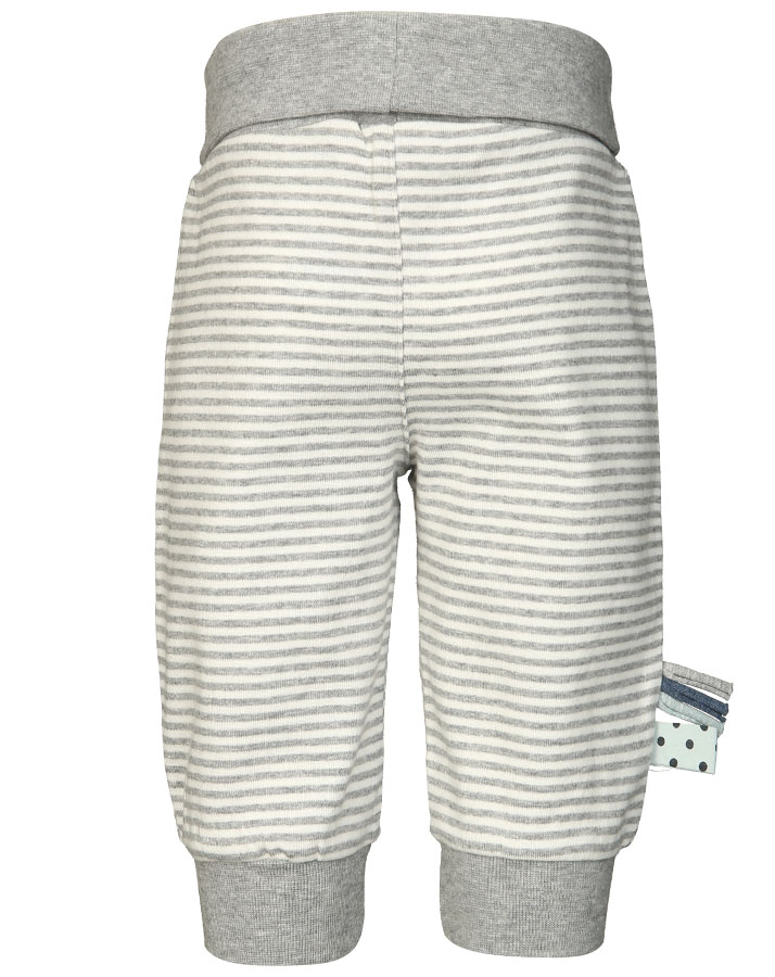 Schlupfhose AGAN gestreift in grau melange