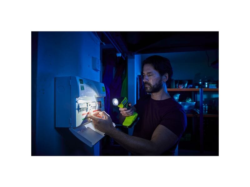 RYOBI Akku-Lampe RLF18-0, 18 V, Solo Akku-LED-Handleuchte