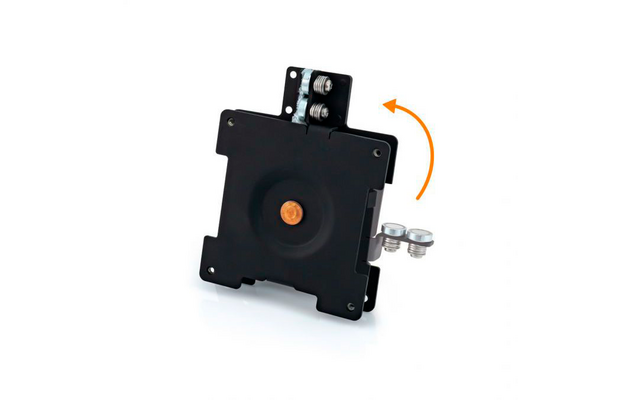 Caratec Flex CFZ103 Drehadapter für  große TV Geräte schwarz