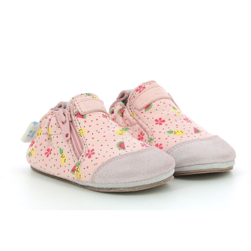 Robeez Robeez Mini Shoez Fruity Day Rose Clair Fruits