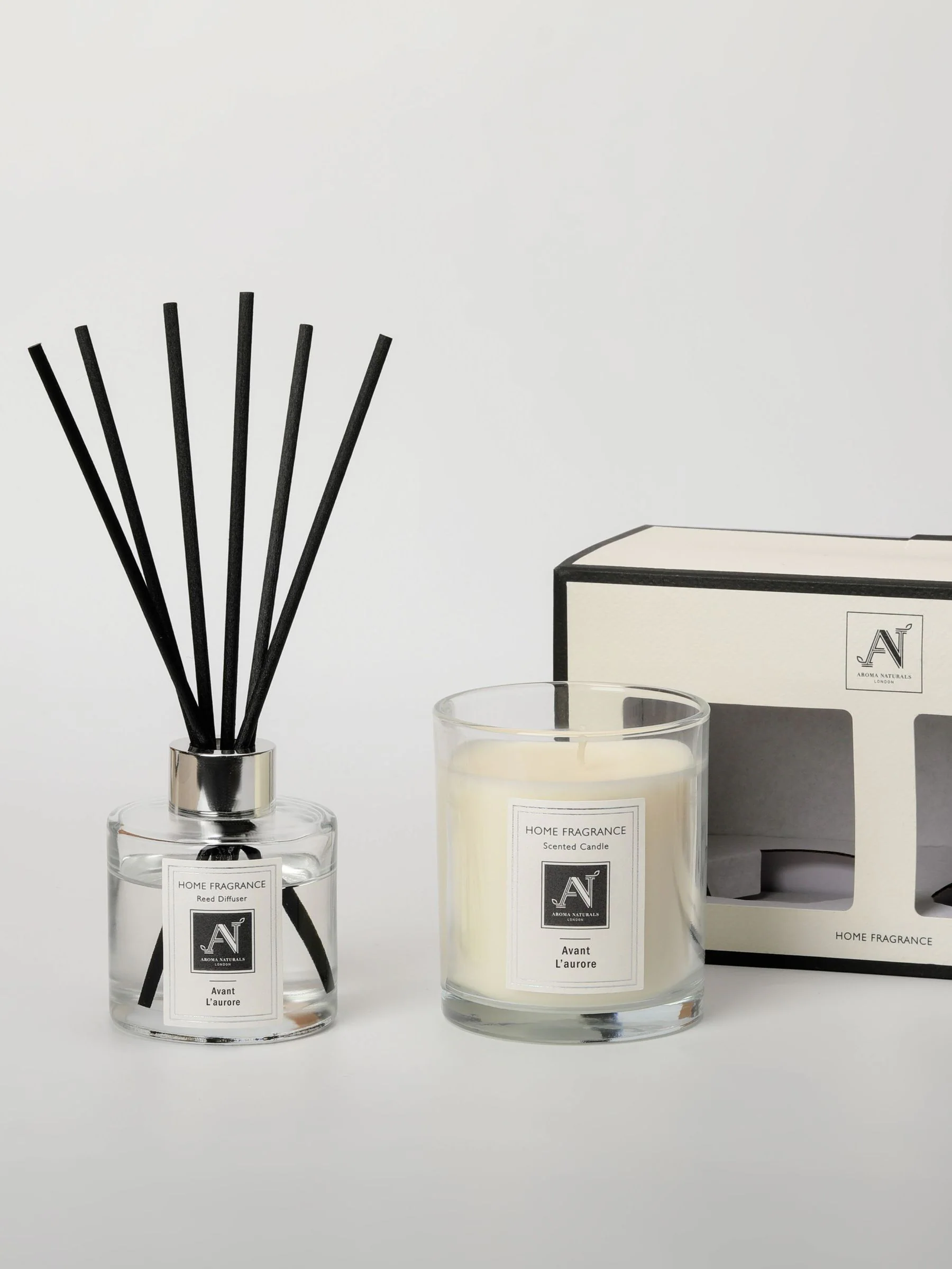 Aroma Naturals Minimalist Luxe Avant L'aurore 3 Wick Candle
