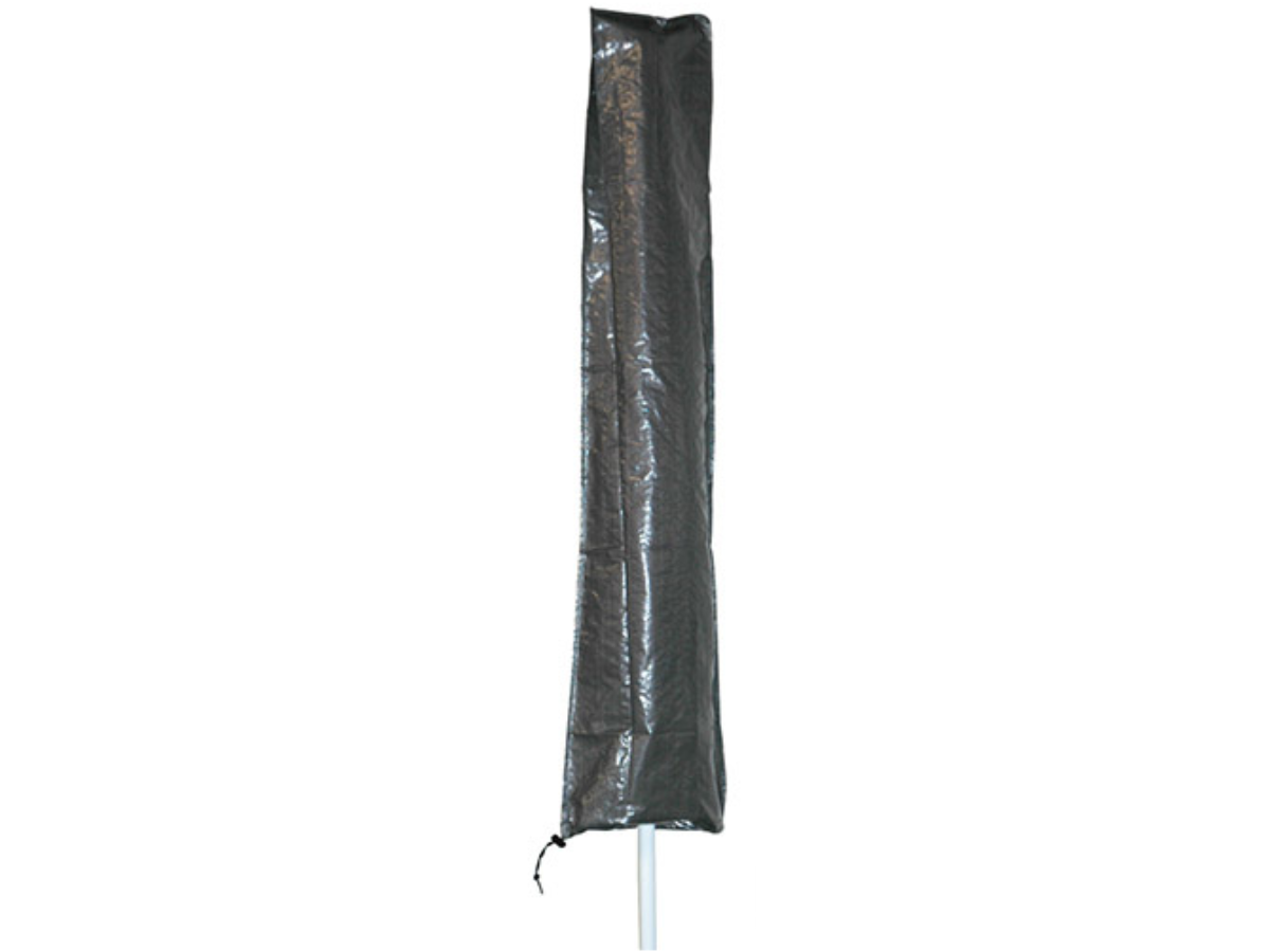CUHOC Ø3m parasol taupe met Basic parasolhoes