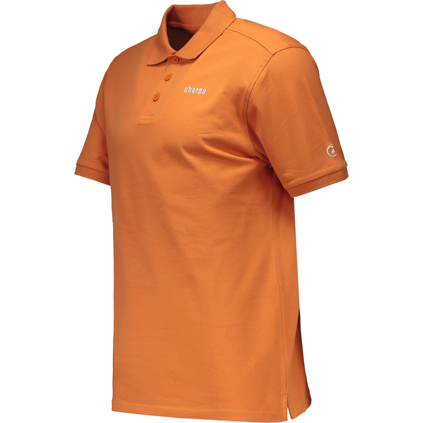 Sherpa Herren-Poloshirt Shanphe XL, dunkelorange