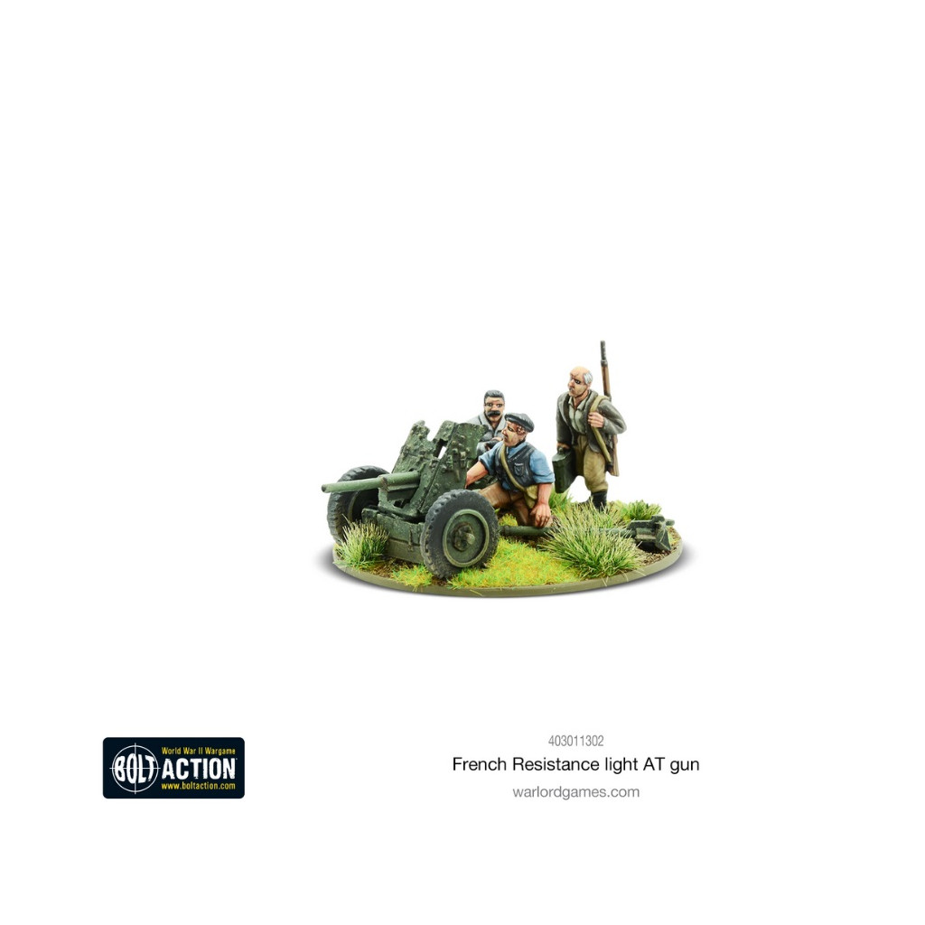 Bolt Action - French Resistance Light Anti-Tank Gun