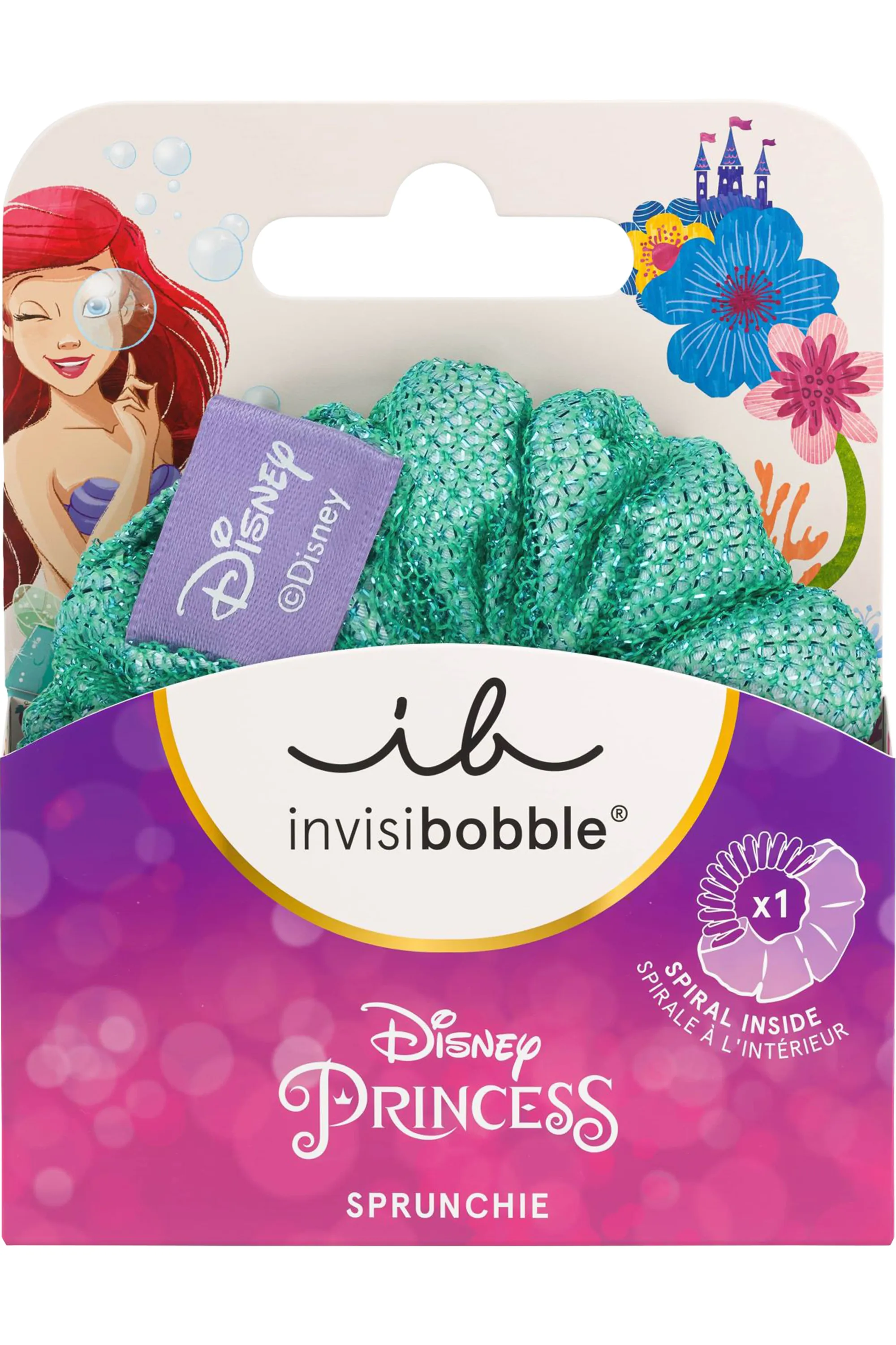 Invisibobble Chouchou Sprunchie Ariel la petite sirène