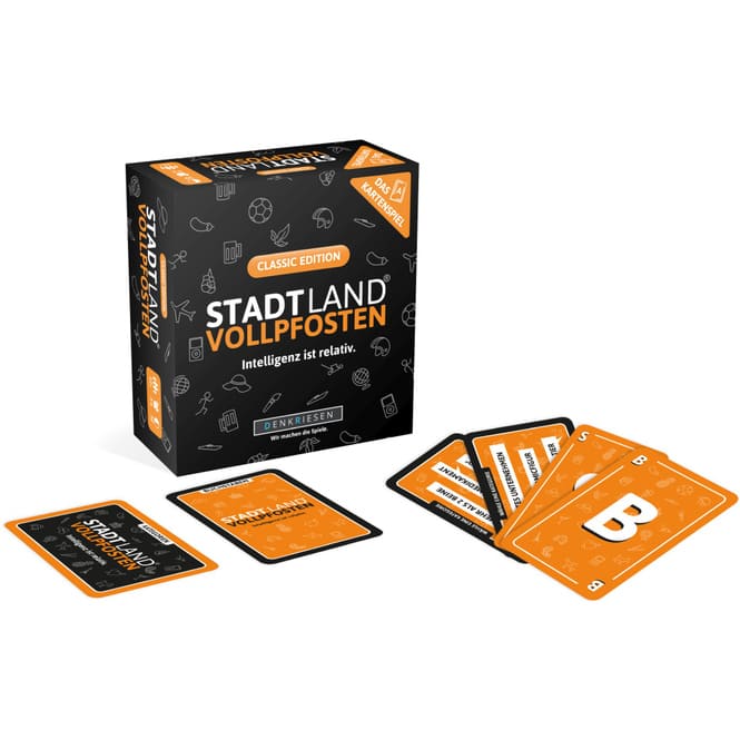 Stadt Land® Vollpfosten - Das Kartenspiel - Classic Edition