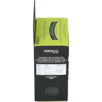 Dresco binnenband 24 x 1.70-2.20 (44/50-507) schrader 40mm