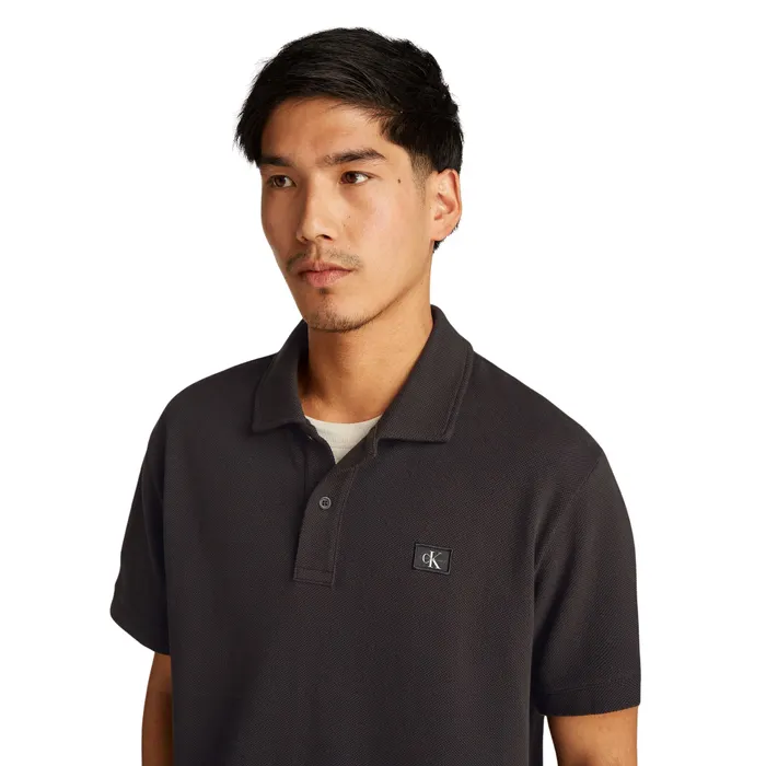 Calvin Klein Woven Label Polo Heren
