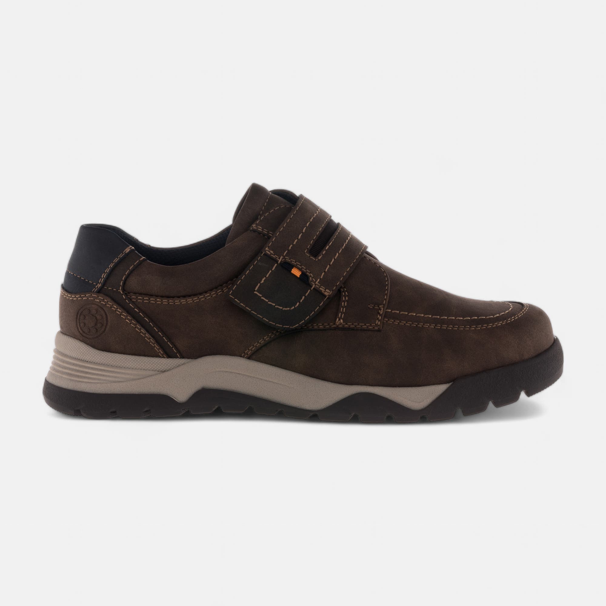 Derbies pieds sensibles Homme marron