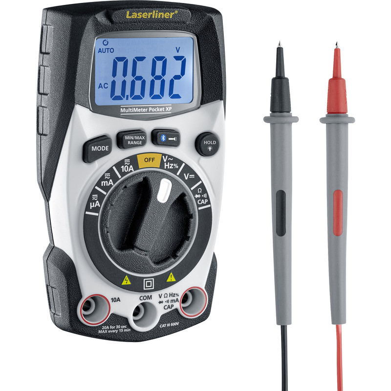 Laserliner Multimeter Pocket XP CAT III/CAT IV Bluetooth