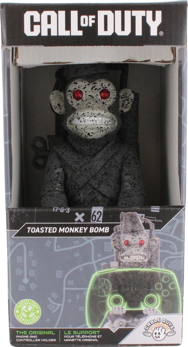 Cable Guys smartphone/controller-holderfigur (Toasted Monkey Bomb)