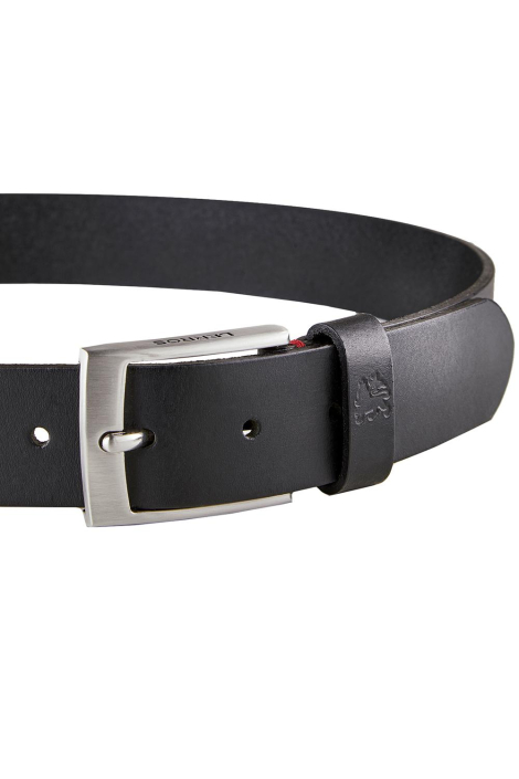 Lerros zwarte heren riem