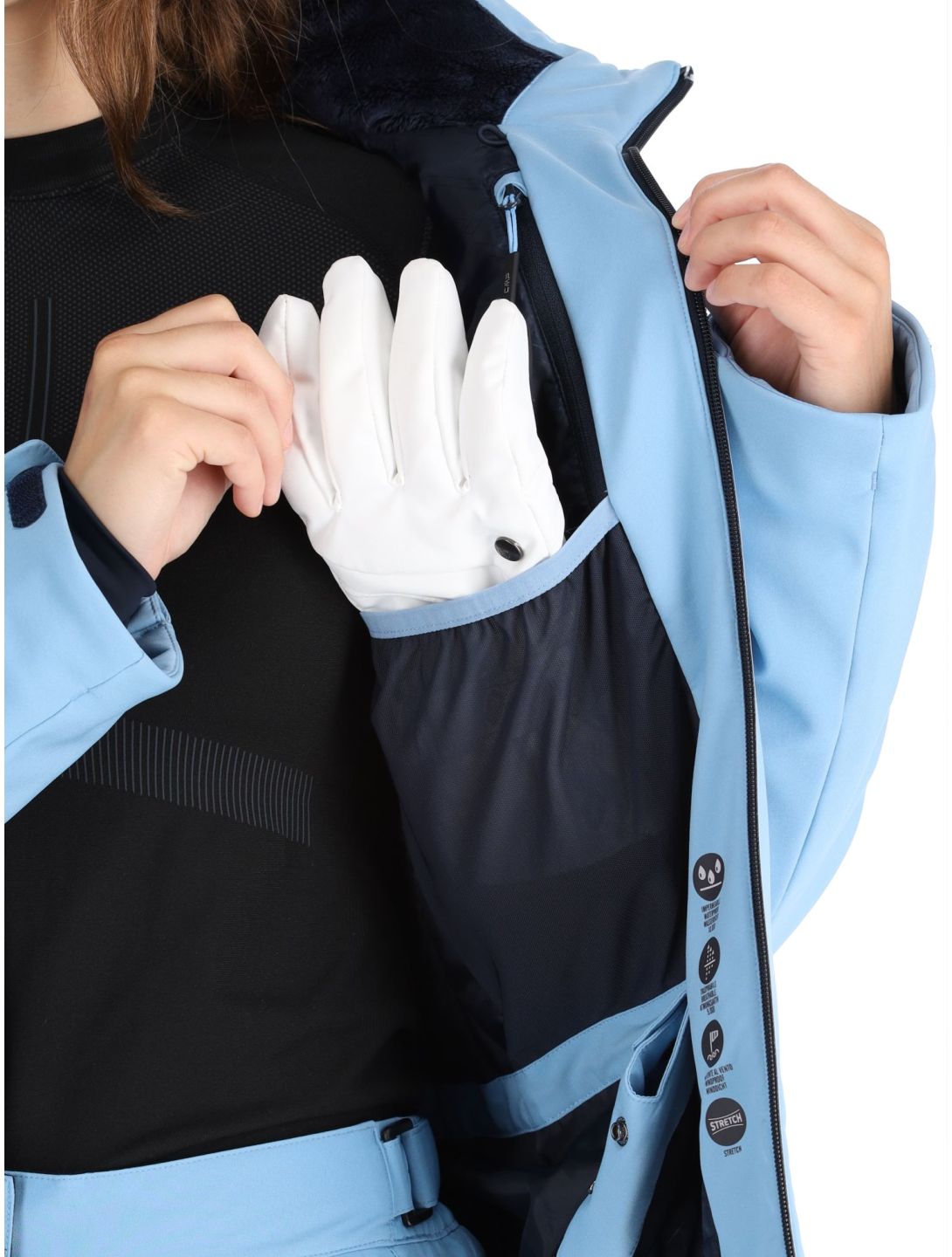 34W4536 ski-jas dames