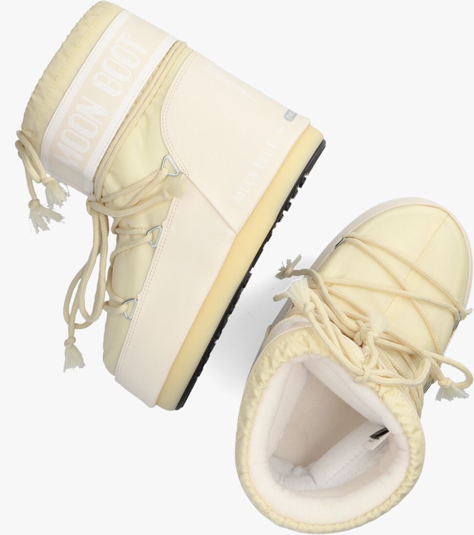 MOON BOOT beige moon boot  icon low nylon