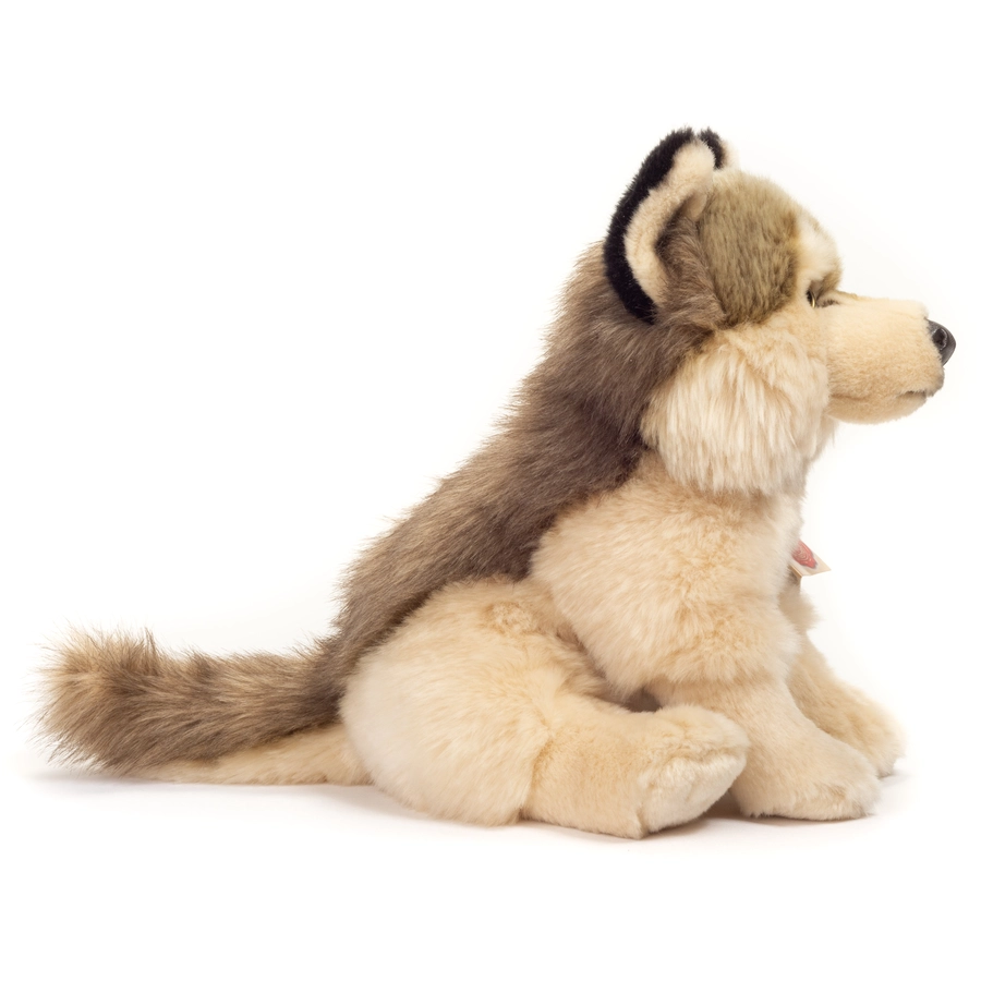 Teddy HERMANN® Wolf sitzend, 29 cm