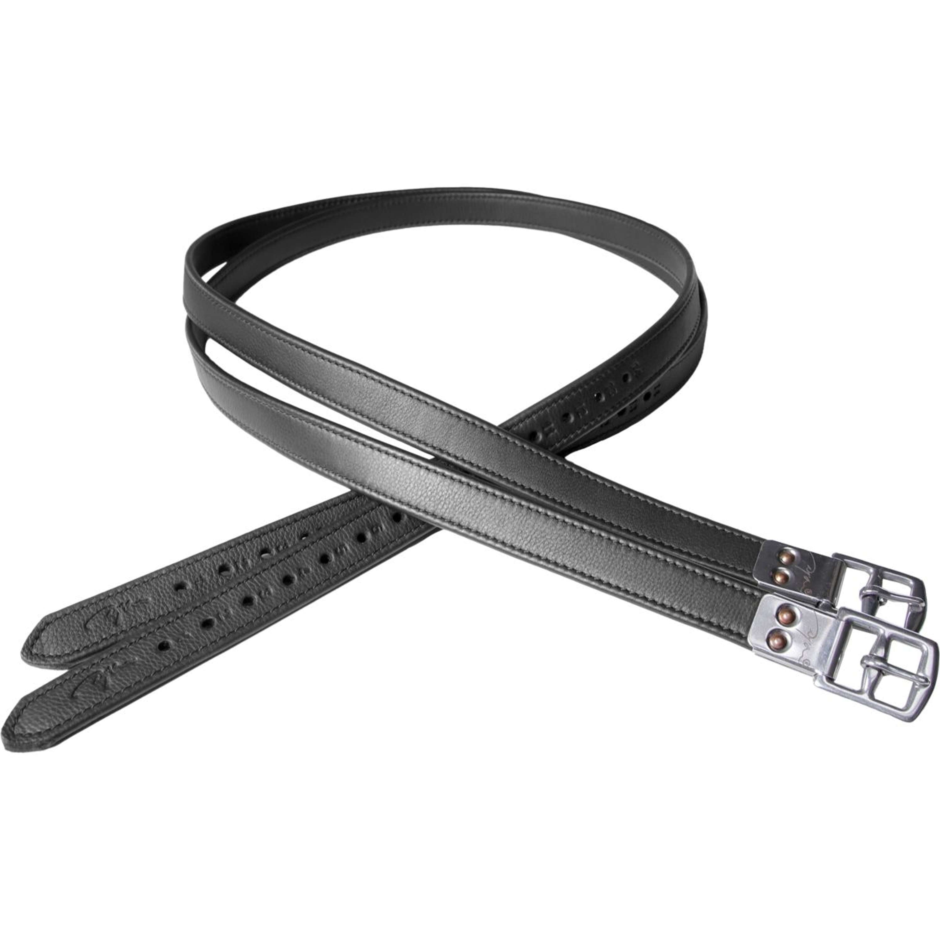 Dyon Stijgbeugelriem Premium Soft Zwart