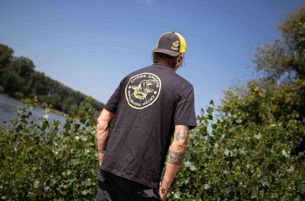 T-Shirt Noir Chase Dreams Black Cat