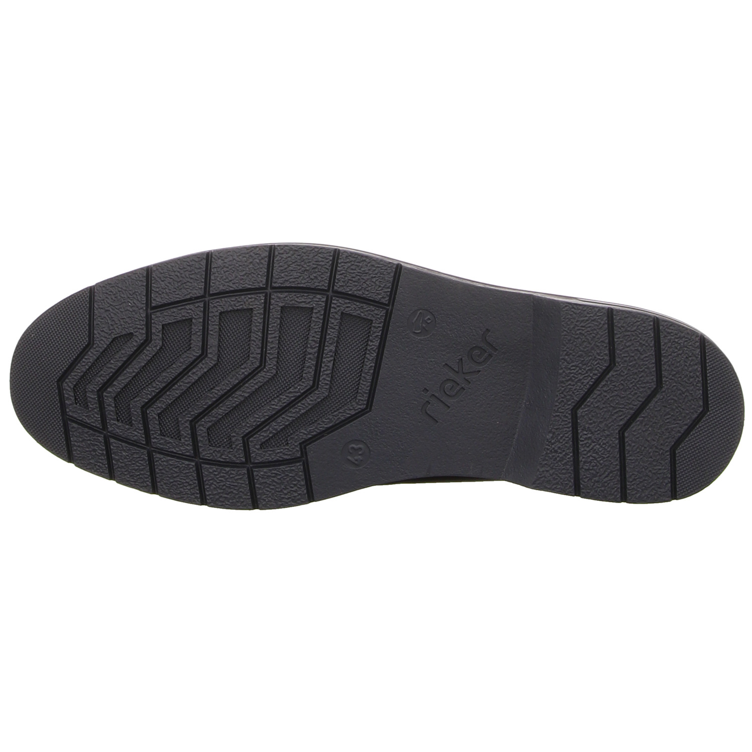 Rieker Schnürhalbschuh schwarz