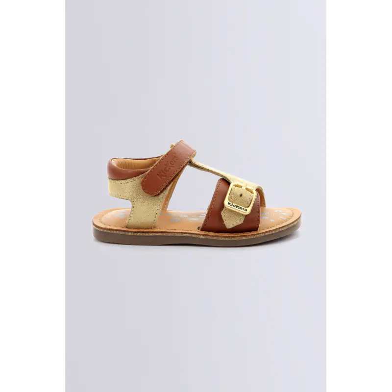 Diazz Camel or SANDALES Cuir Fille