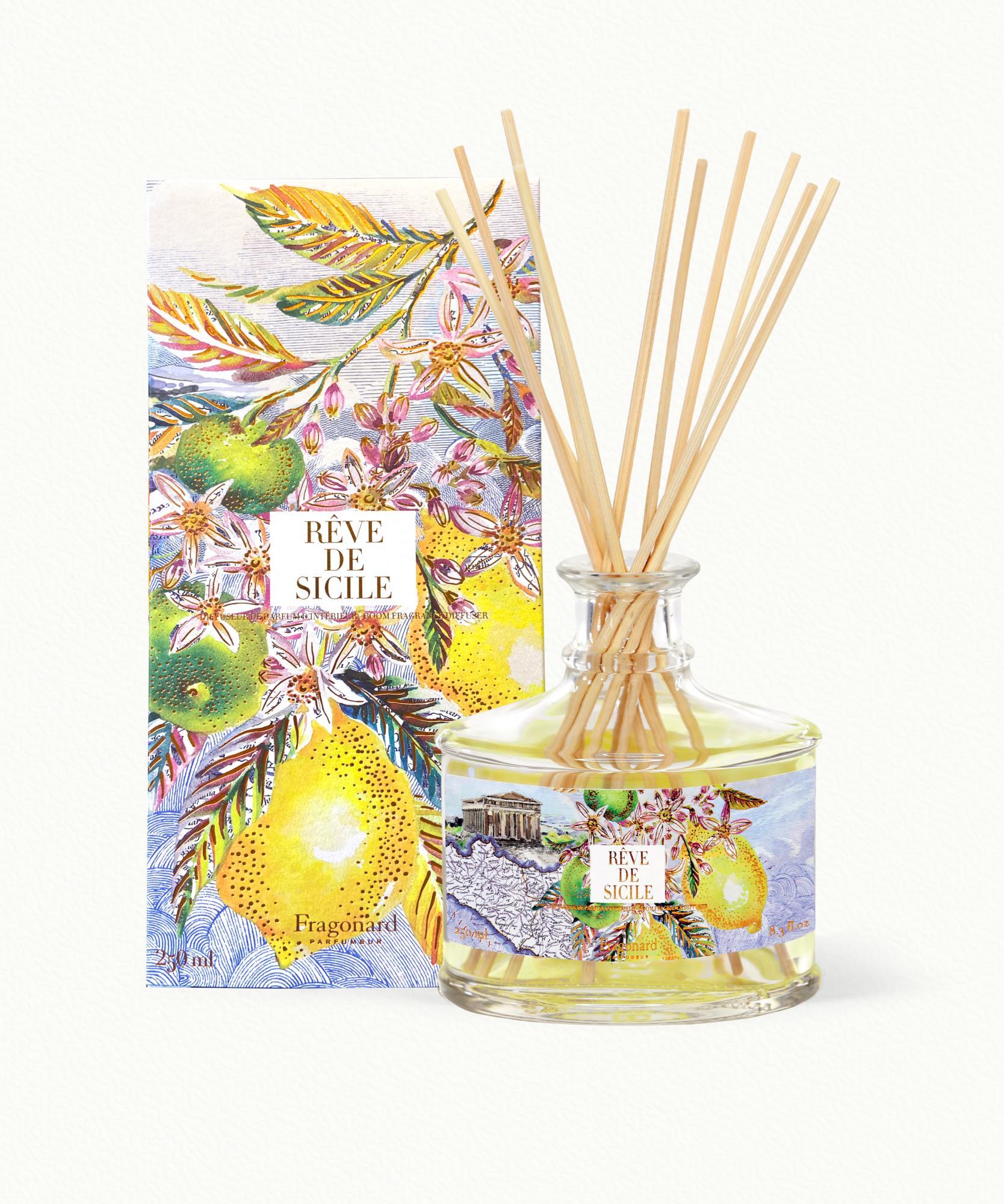 Rêve de Sicile  Diffuseur + 10 bâtonnets - 250ml