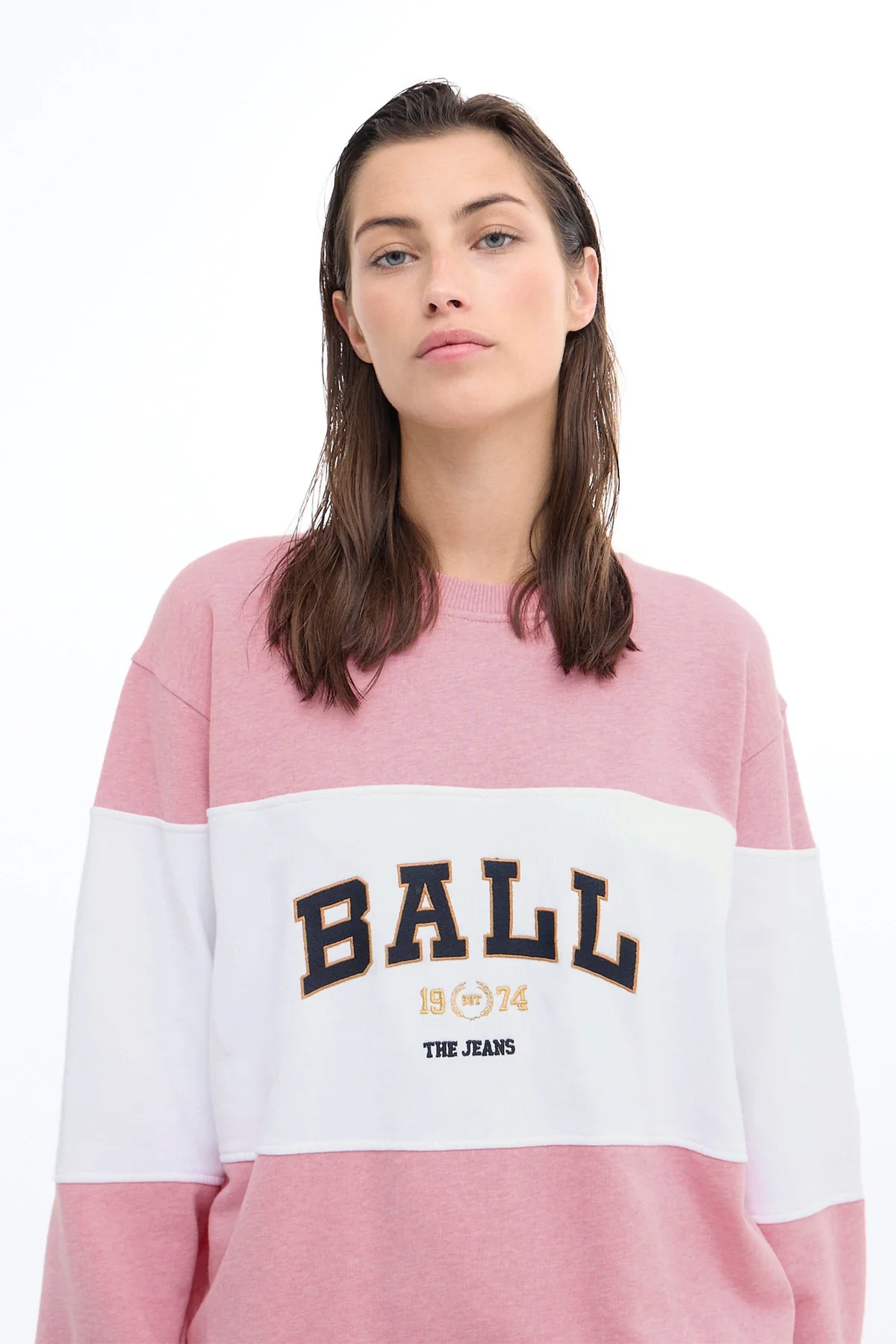 Ball Bamontana Sweatshirt 1621261 azalea pink melange