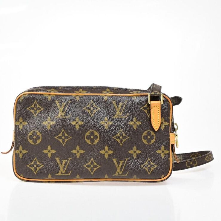 Louis Vuitton Vintage Louis Vuitton Pochette Marly Bandouliere Brown