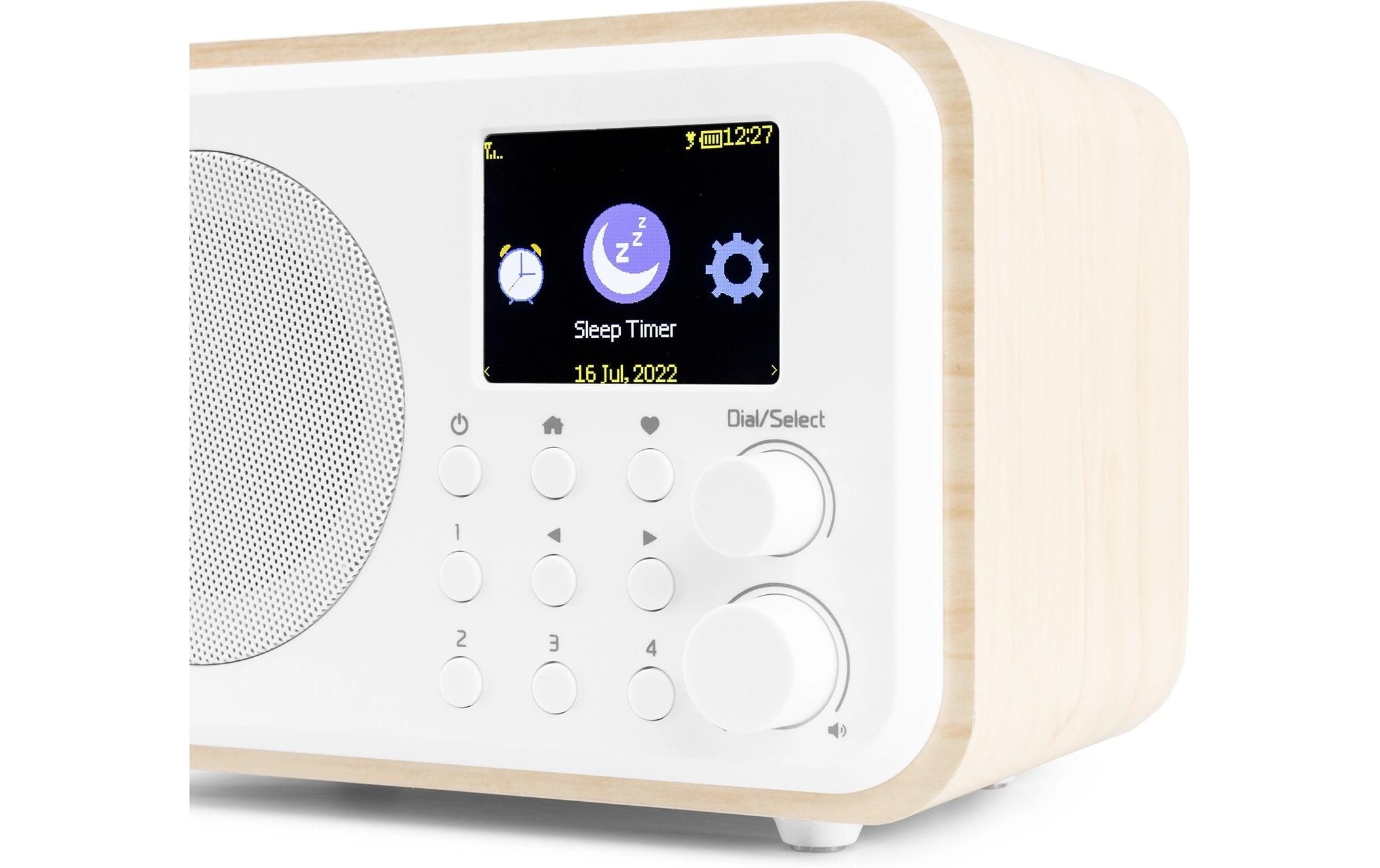 DAB+ Radio Vicenza Weiss<br>DAB+ Radio mit Akku, Internet Radio und Bluetooth