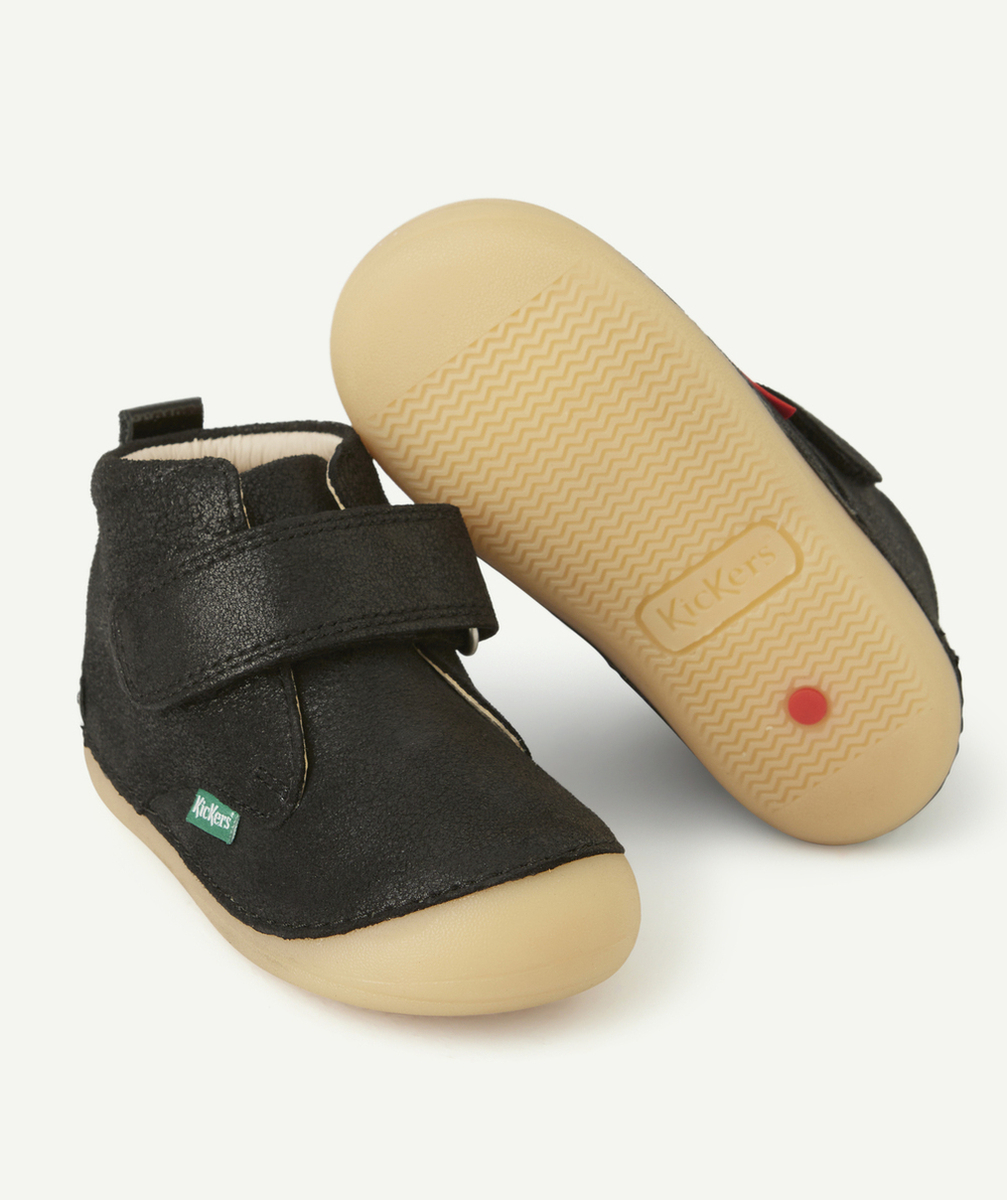 KICKERSCHAUSSURES SABIO BÉBÉ FILLE NOIR BRILLANT