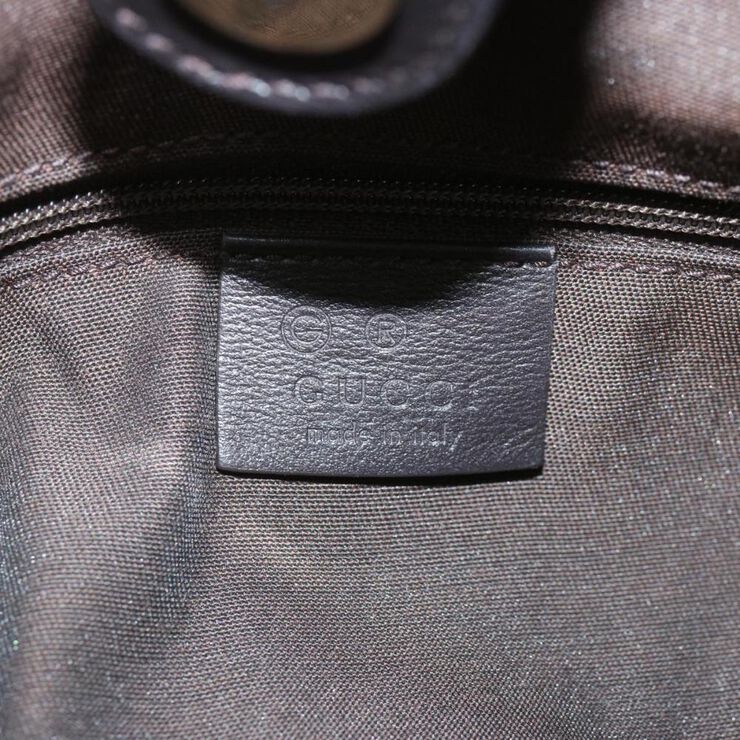 Gucci Vintage Gucci Shoulder Bag Black