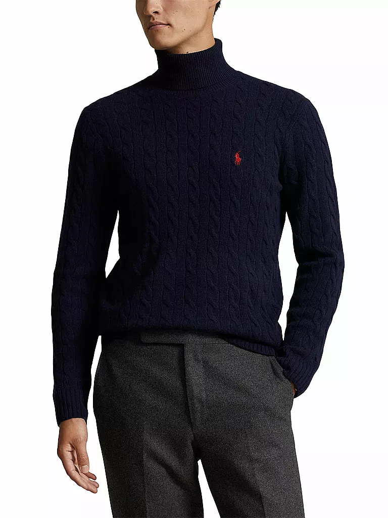 POLO RALPH LAUREN Rollkragenpullover dunkelblau