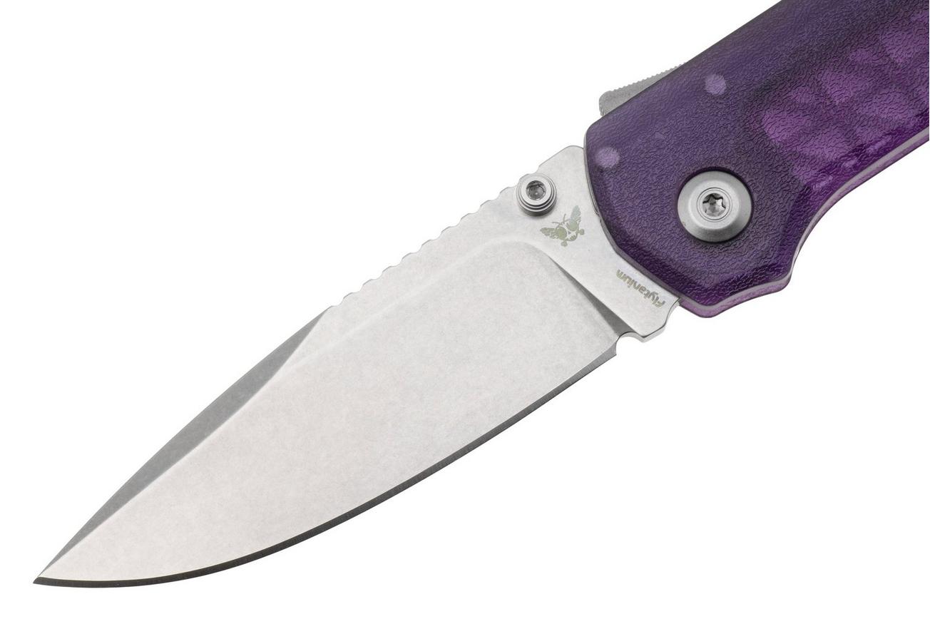 Flytanium Arcade Lite FLY-1395PS, Stonewashed AUS-10A, Purple Polycarbonate, zakmes
