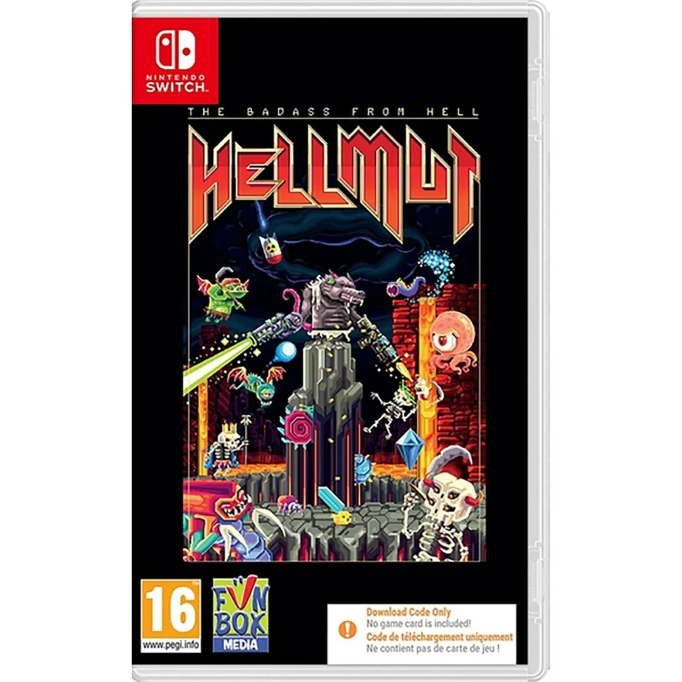 Hellmut: The Badass From Hell (Code in a Box)- Nintendo Switch