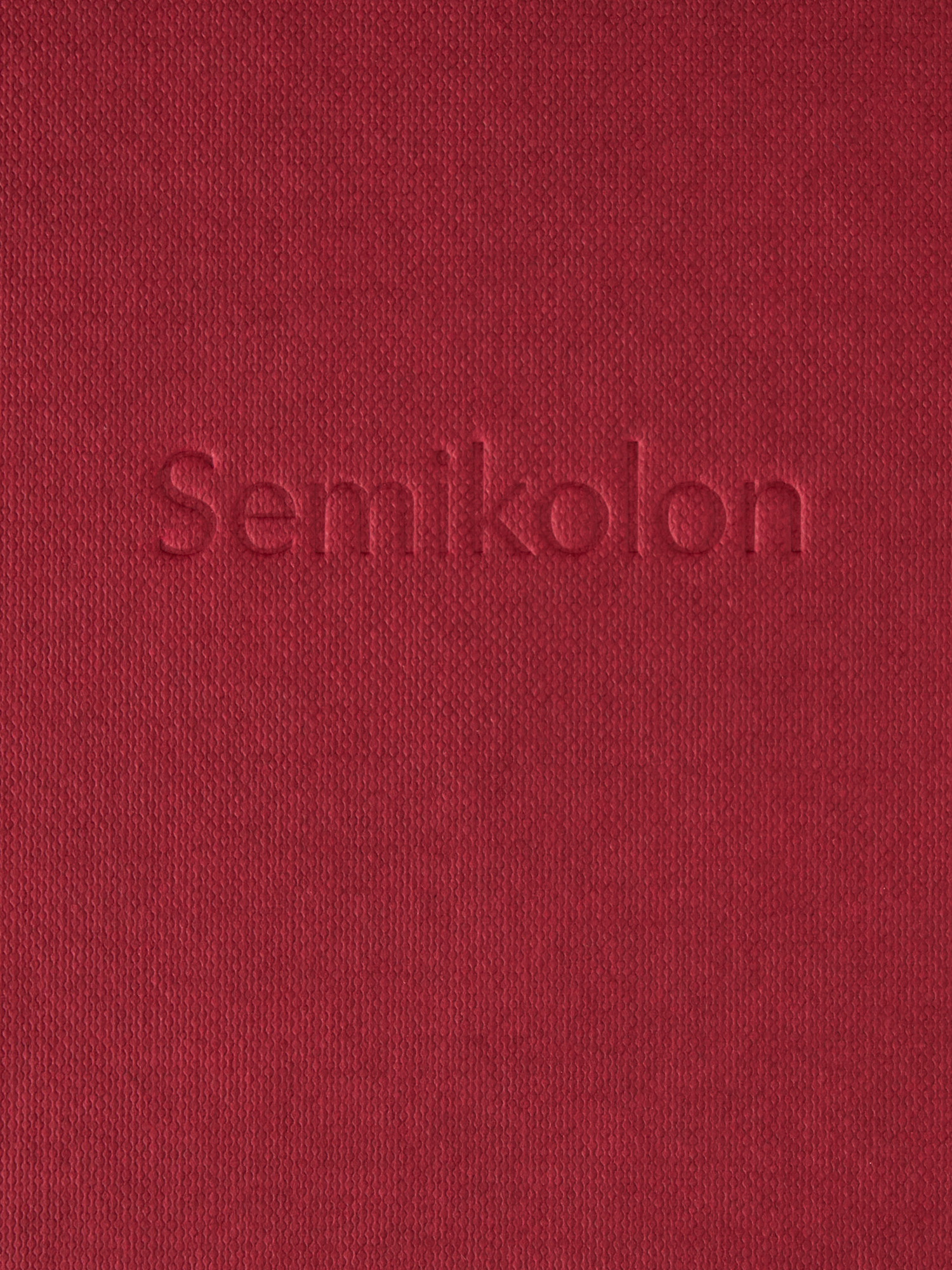 Spiralfotoalbum | Papir. 23 x 22,3 cm. 270 gsm. 40 sider. | Bordeaux | Semikolon