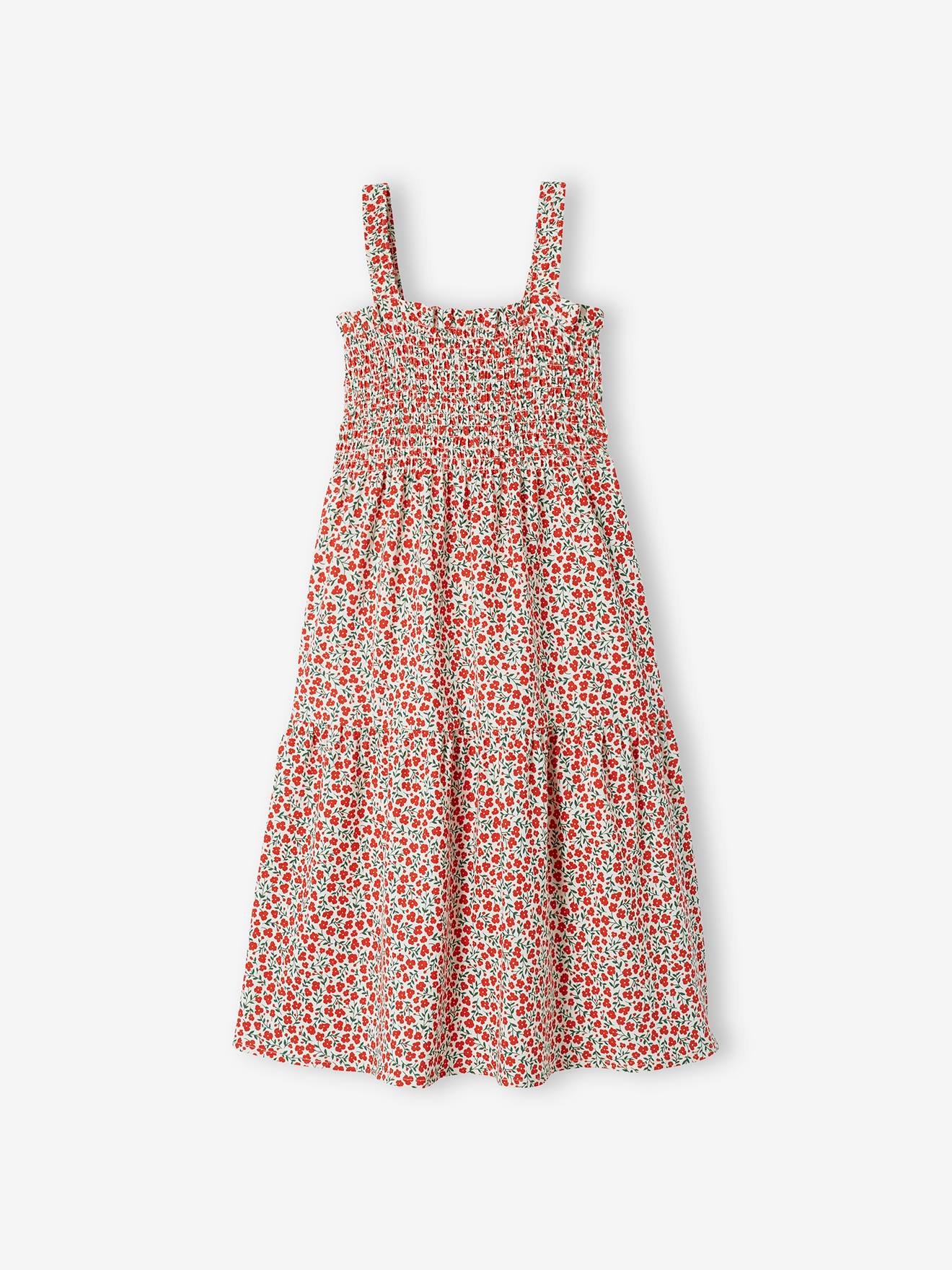 Vestido verde esmeralda com bata e suspensórios para meninas